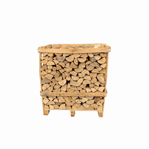 BIRCH KILN DRIED LOGS CRATE 1M³